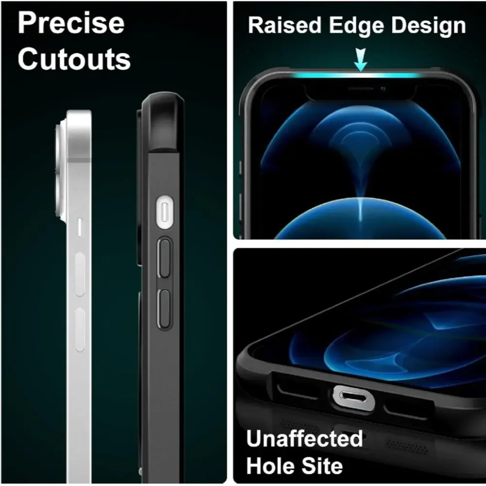 360° Magnetic Swivel Ring for iPhone 12 pro max case, Built-in Metal Stand - Picture 5 of 6